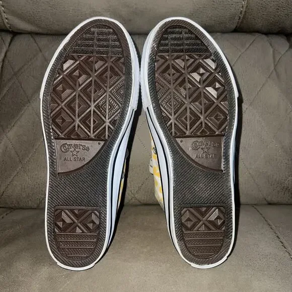 Converse All Star HI Marquis Mills Junior Sz 6 / 7.5 Leopard Print Chuck Taylor - Picture 8 of 11